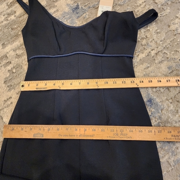 NWT Keepsake The Label Navy Meraz Midi Dress. Size small. Stretch.  Sample. - Picture 15 of 16